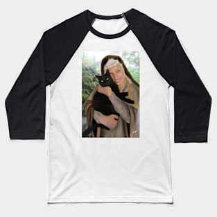 Saint Gertrude of Nivelles Baseball T-Shirt
